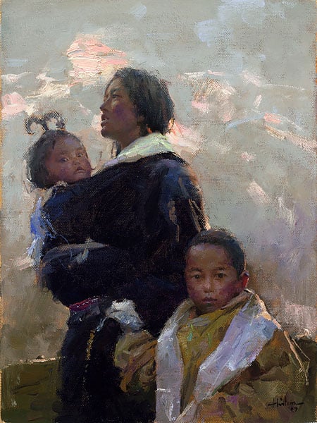 The Land Of Snows Tibet By Huihan Liu