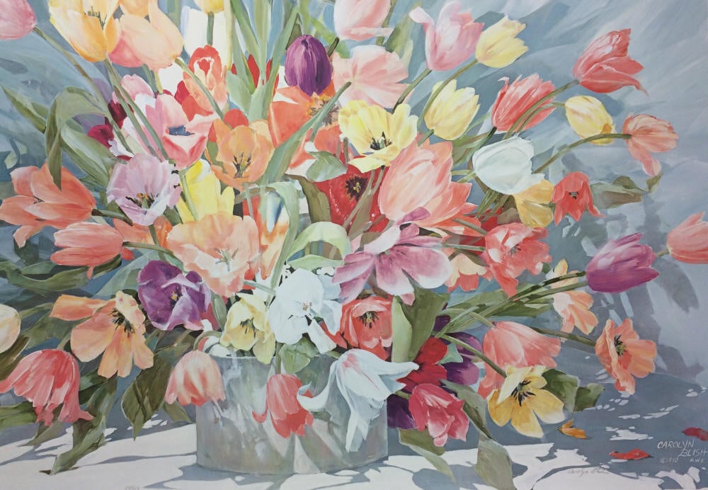 Mary's Tulips by Carolyn Blish