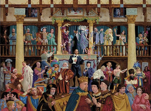 All The Worlds A Stage Shakespearean Characters By James Christensen 7884