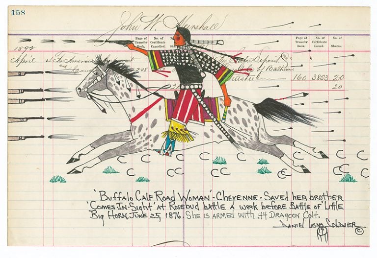 Buffalo Calf Road Woman by Daniel Long Soldier