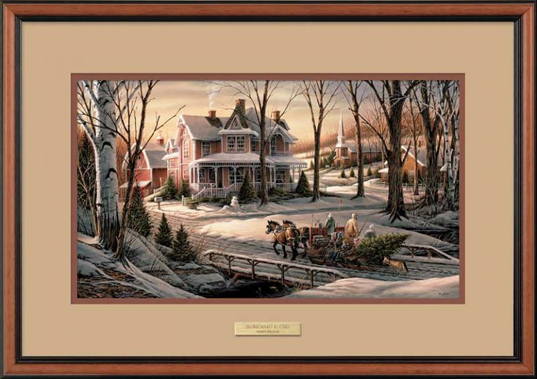 Homeward Bound - Framed by Terry Redlin