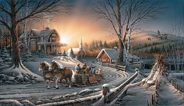 Pleasures of Winter by Terry Redlin