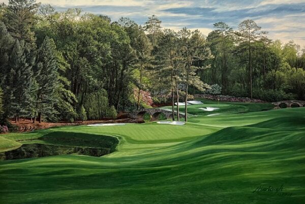 The 11th Hole, "White Dogwood," Augusta National Golf Club