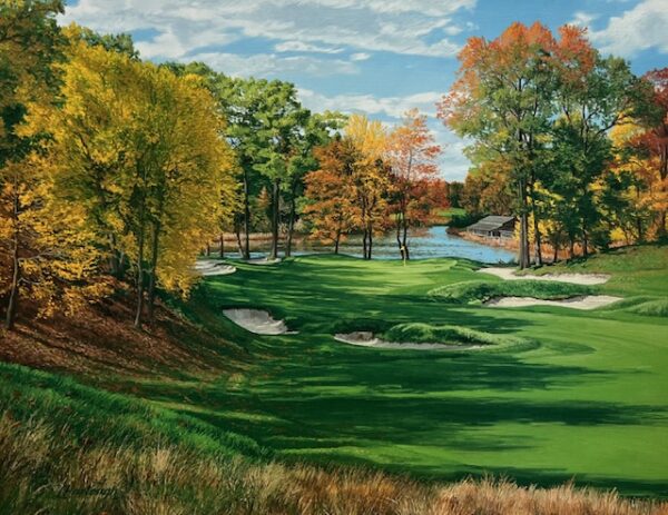 The 3rd Hole, "Pond" - The Country Club, Brookline, Massachusetts, Ryder Cup