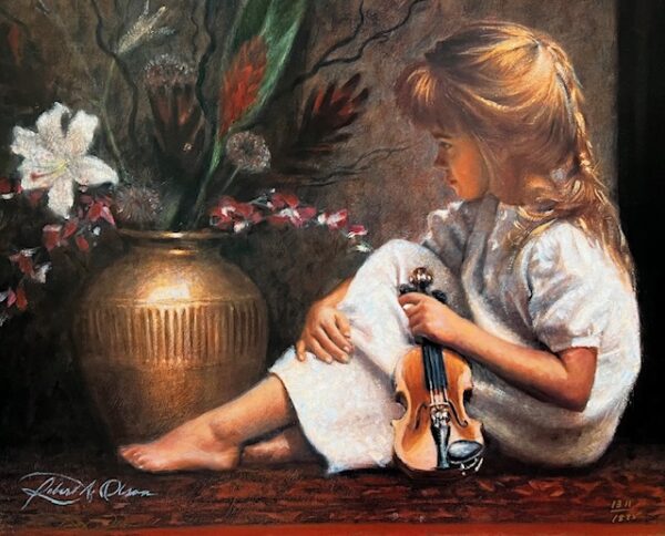 Girl with Violin