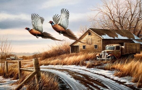 Weathered Memories - Pheasants