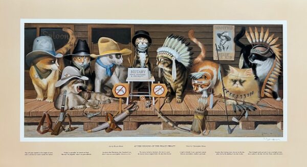 At the Signing of the Peace Treaty (Excellent Condition)
