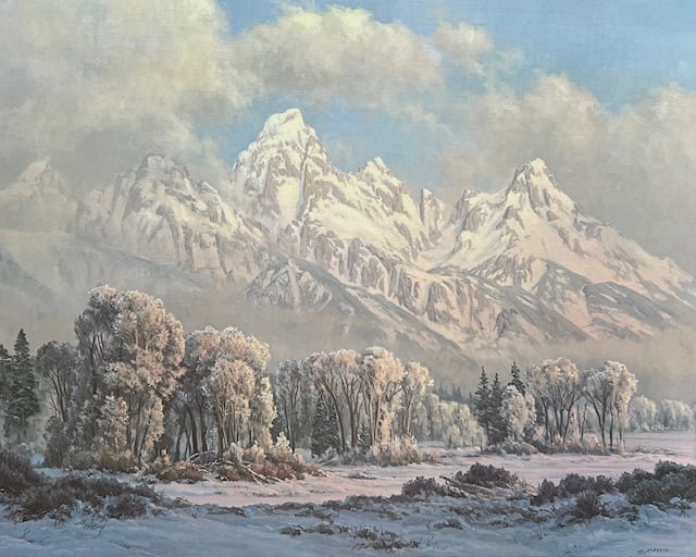 Morning in the Tetons - Excellent Condition